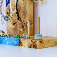 Jewelry Organizer Wood Epoxy Resin thumbnail