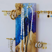 Jewelry Organizer Wood Epoxy Resin thumbnail