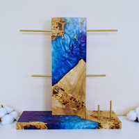 Jewelry Organizer Wood Epoxy Resin thumbnail