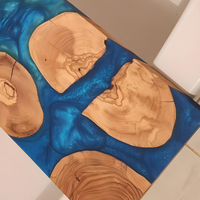 Live Edge Epoxy Bathtub Trays thumbnail