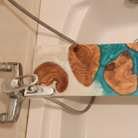 Live Edge Epoxy Bathtub Trays thumbnail