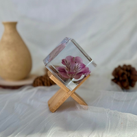 Memories in Bloom Epoxy Paperweight thumbnail
