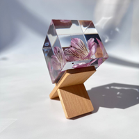 Memories in Bloom Epoxy Paperweight thumbnail