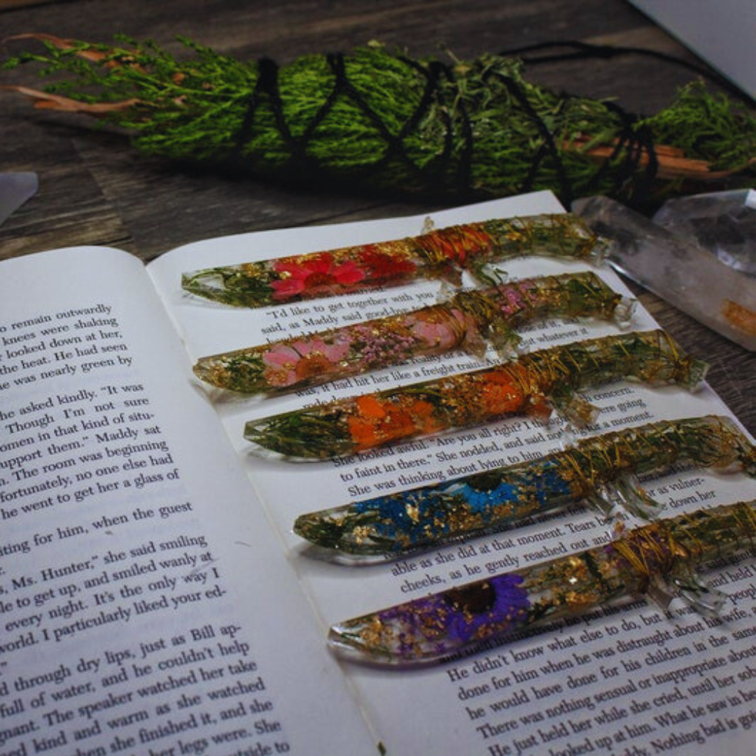 Wire-Woven Resin Fairy Dagger