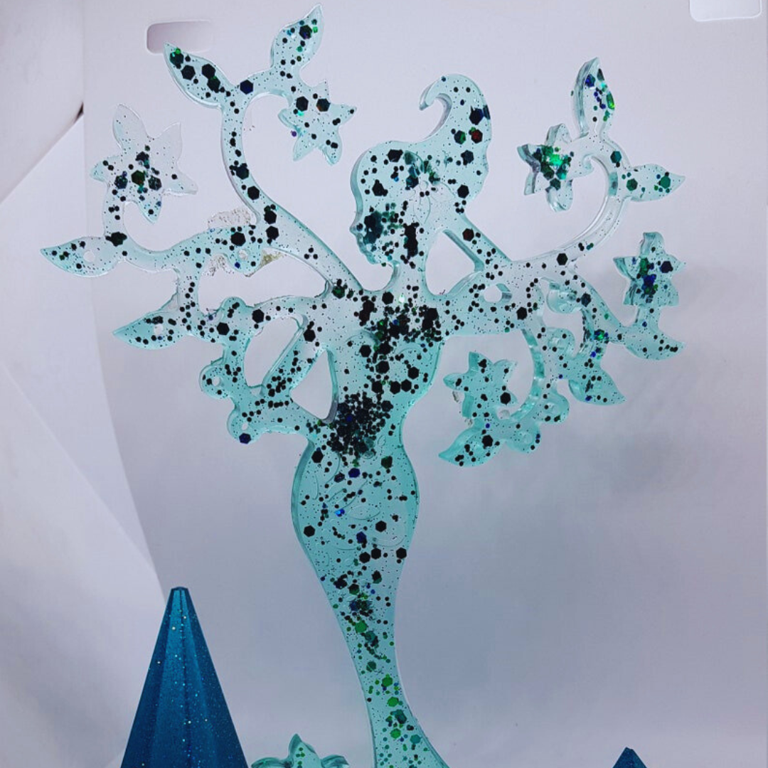 Starlit Fairy Resin Jewelry Stand