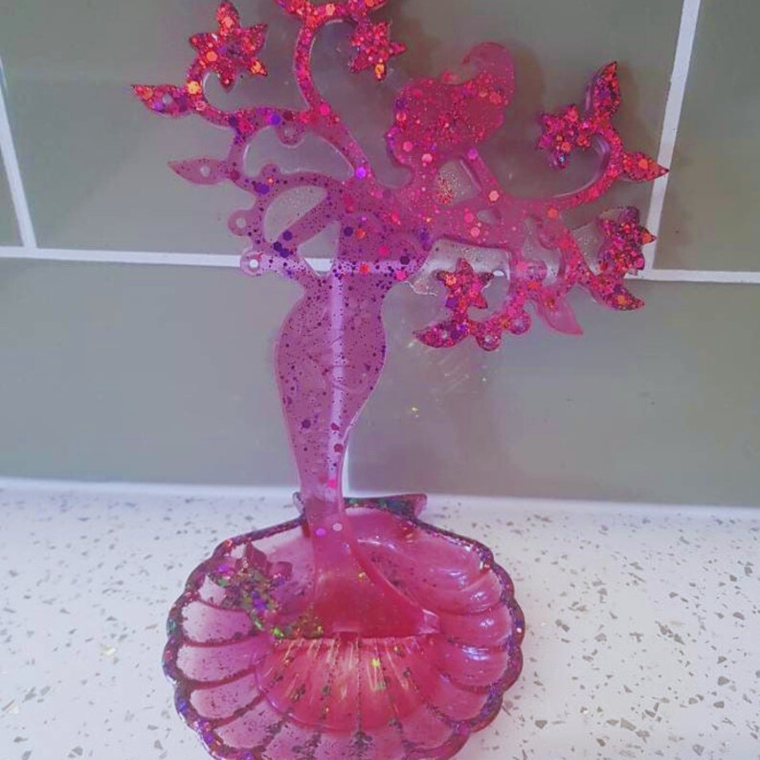 Starlit Fairy Resin Jewelry Stand