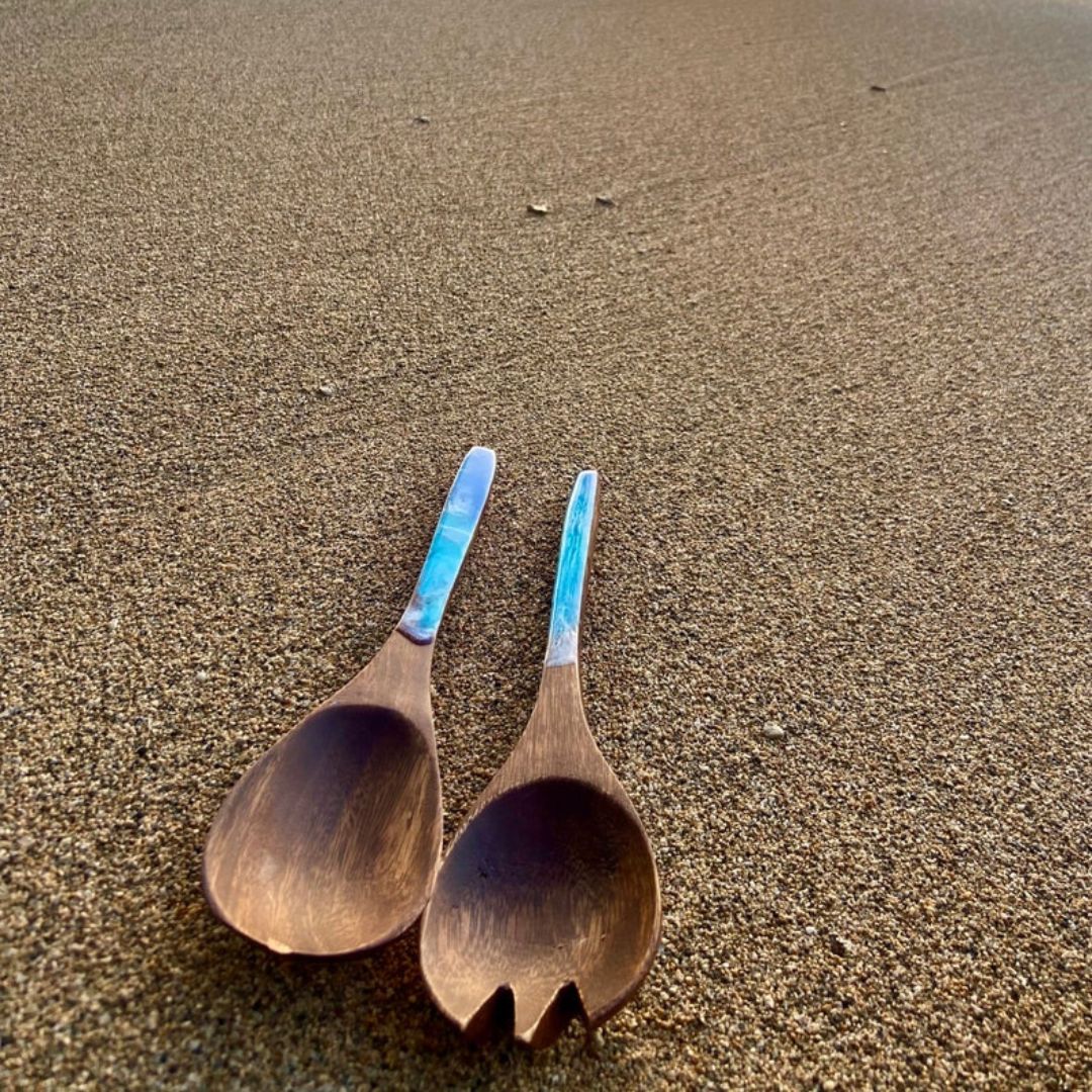 Ocean Epoxy Resin Spoons