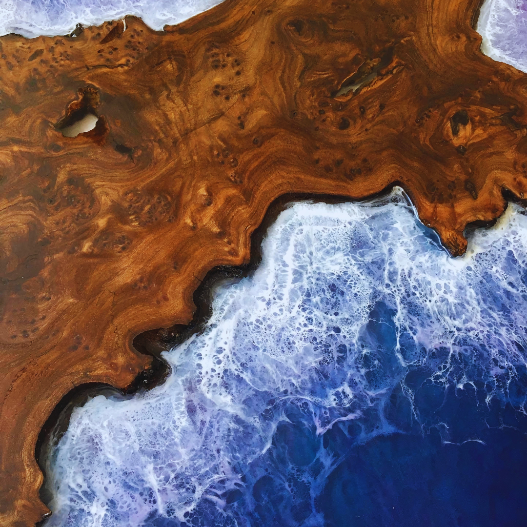 Deep Sea Epoxy Wall Art