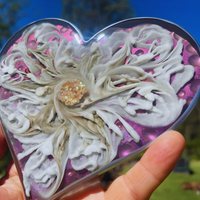 Heart Shape Epoxy Resin Coasters thumbnail