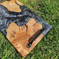 Epoxy Wooden serving Trays thumbnail