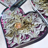 Heart Shape Epoxy Resin Coasters thumbnail