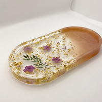 Unique Rustic Epoxy Jewelry Dish thumbnail