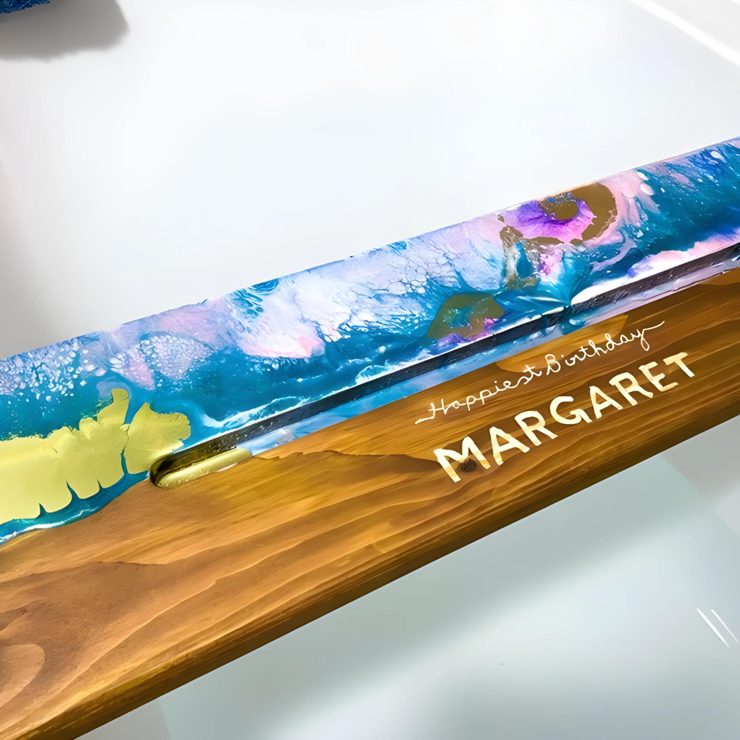 Customize Epoxy Bathtub Tray for Gift