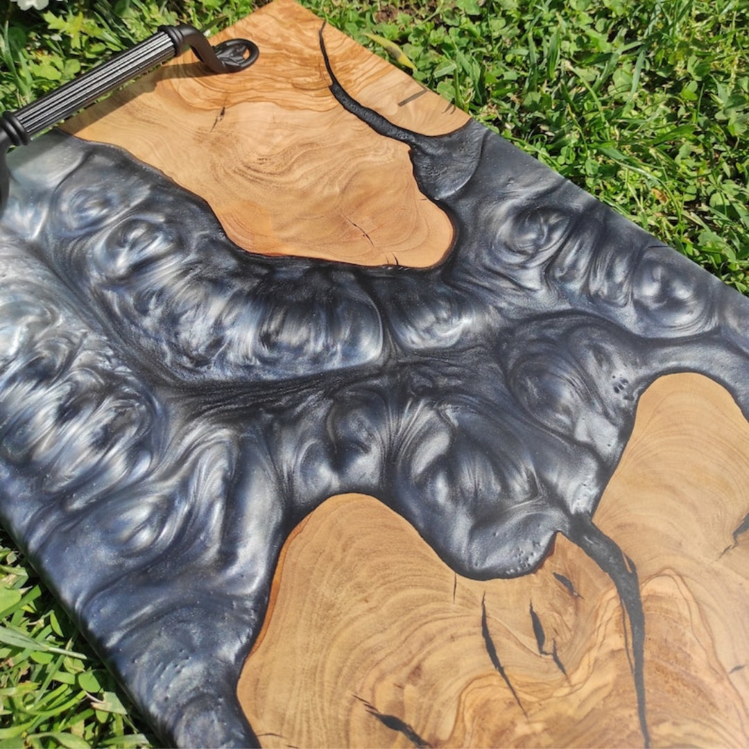 Epoxy Wooden serving Trays