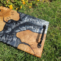 Epoxy Wooden serving Trays thumbnail