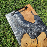 Epoxy Wooden serving Trays thumbnail