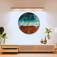 Epoxy River Craft Clock thumbnail