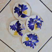 Preserved Real Flowers Coasters thumbnail