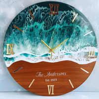 Epoxy River Craft Clock thumbnail