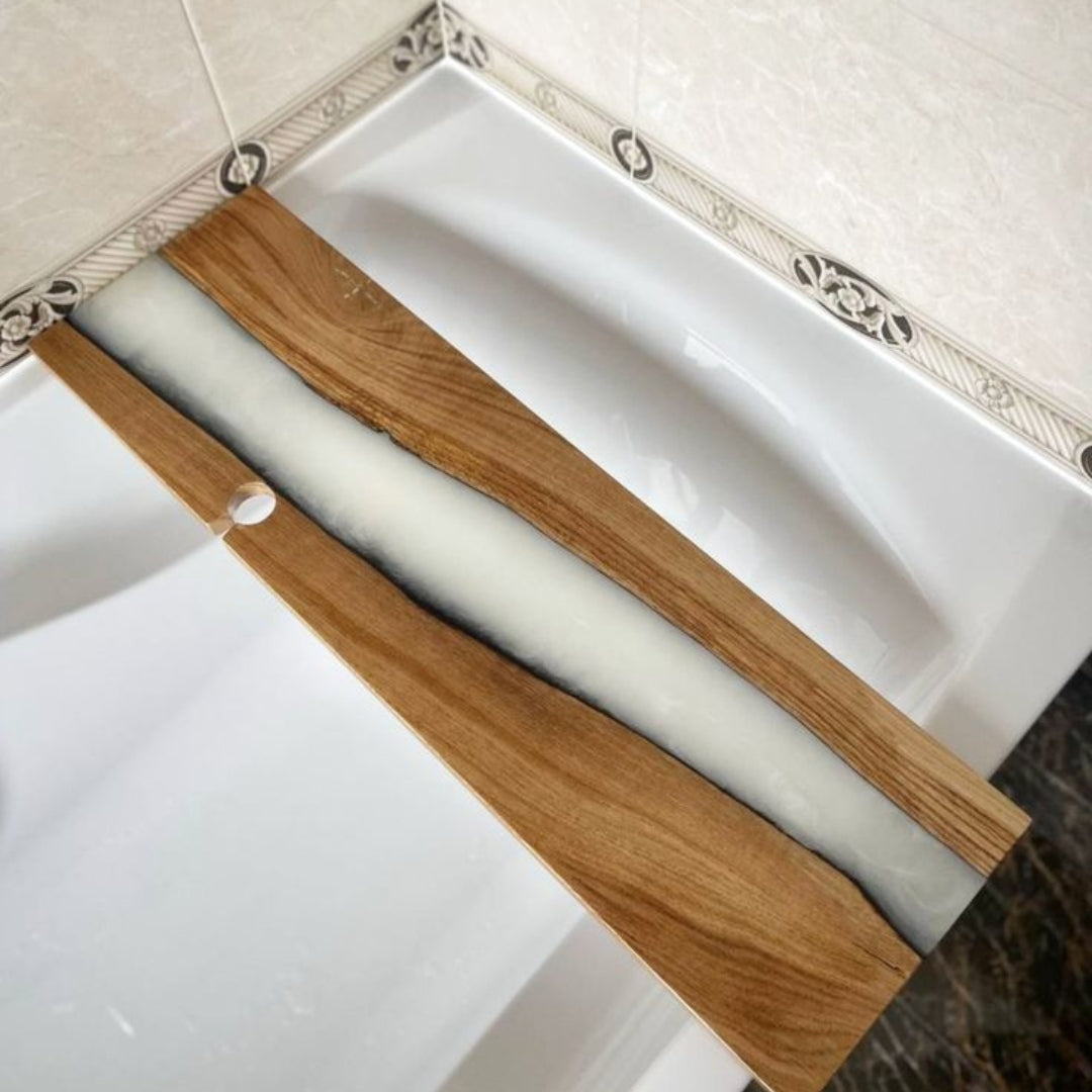 Resin Crafted Bath Trays for Serene Baths
