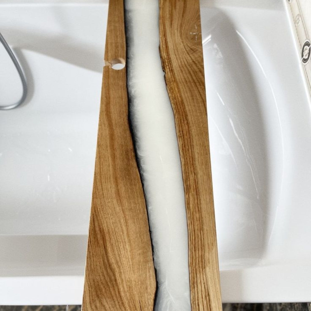 Resin Crafted Bath Trays for Serene Baths