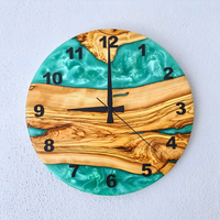 Multi Color Epoxy Clocks thumbnail