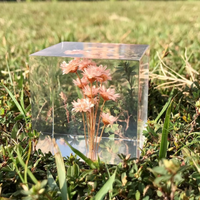 Pink Mini Daisy Epoxy Paper Weight thumbnail