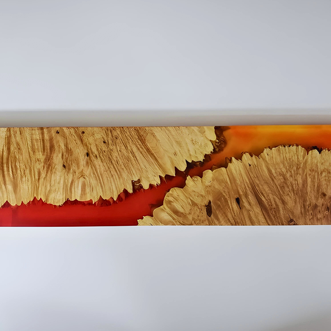 Flaming Epoxy Knife Holder