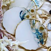 Liquid Art Epoxy Resin Coaster thumbnail