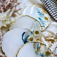 Liquid Art Epoxy Resin Coaster thumbnail