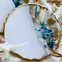 Liquid Art Epoxy Resin Coaster thumbnail