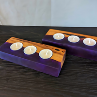 Custom Epoxy Candle Holder thumbnail