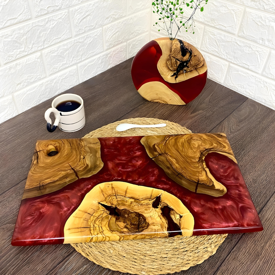 Resin Olive Crafts Charcuterie Board