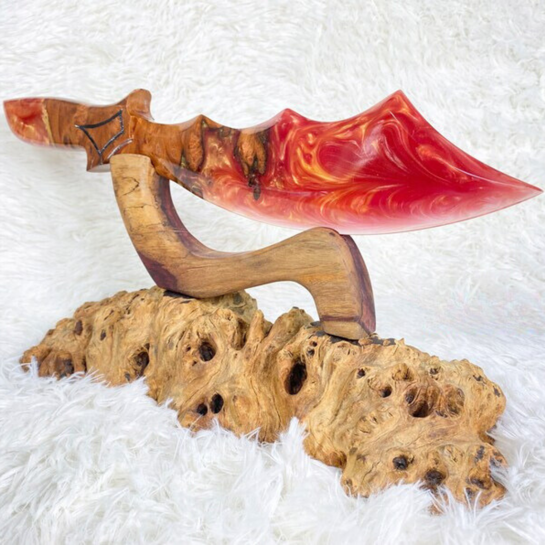 Mystic Edge Resin Wood Daggers