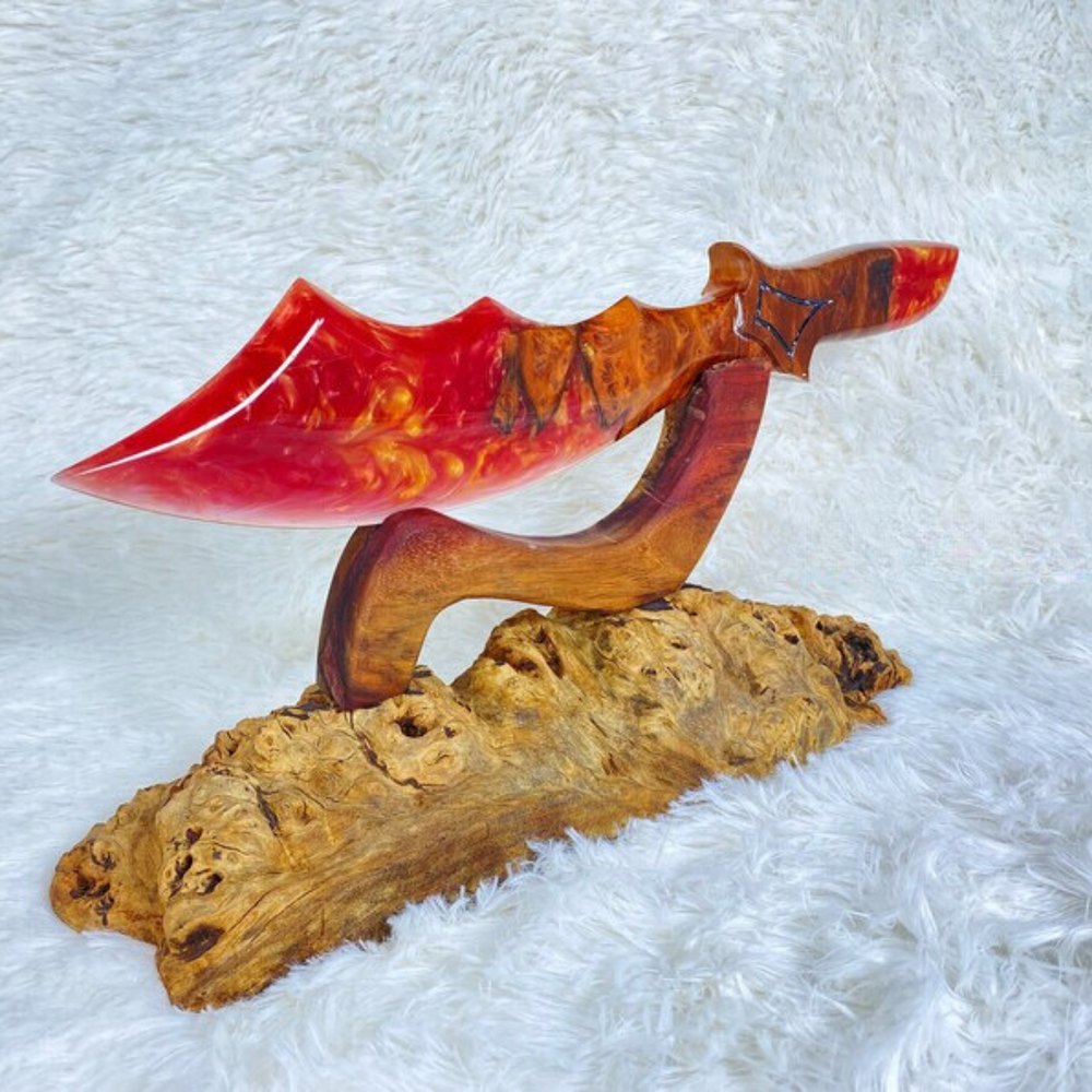 Mystic Edge Resin Wood Daggers