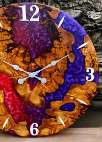 Colorful Epoxy Clocks thumbnail