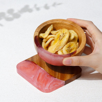 Multi Color Epoxy Dip Bowls thumbnail