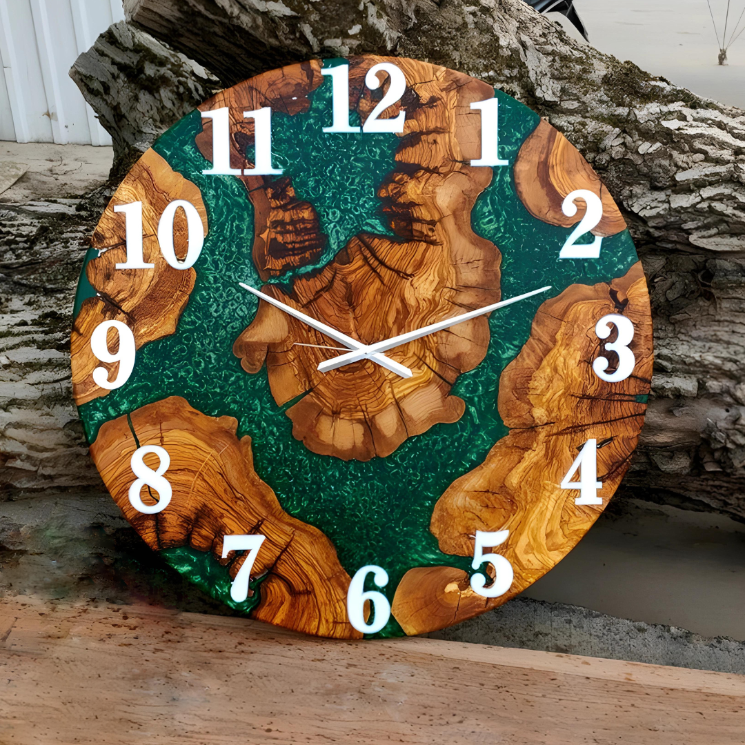 Colorful Epoxy Clocks