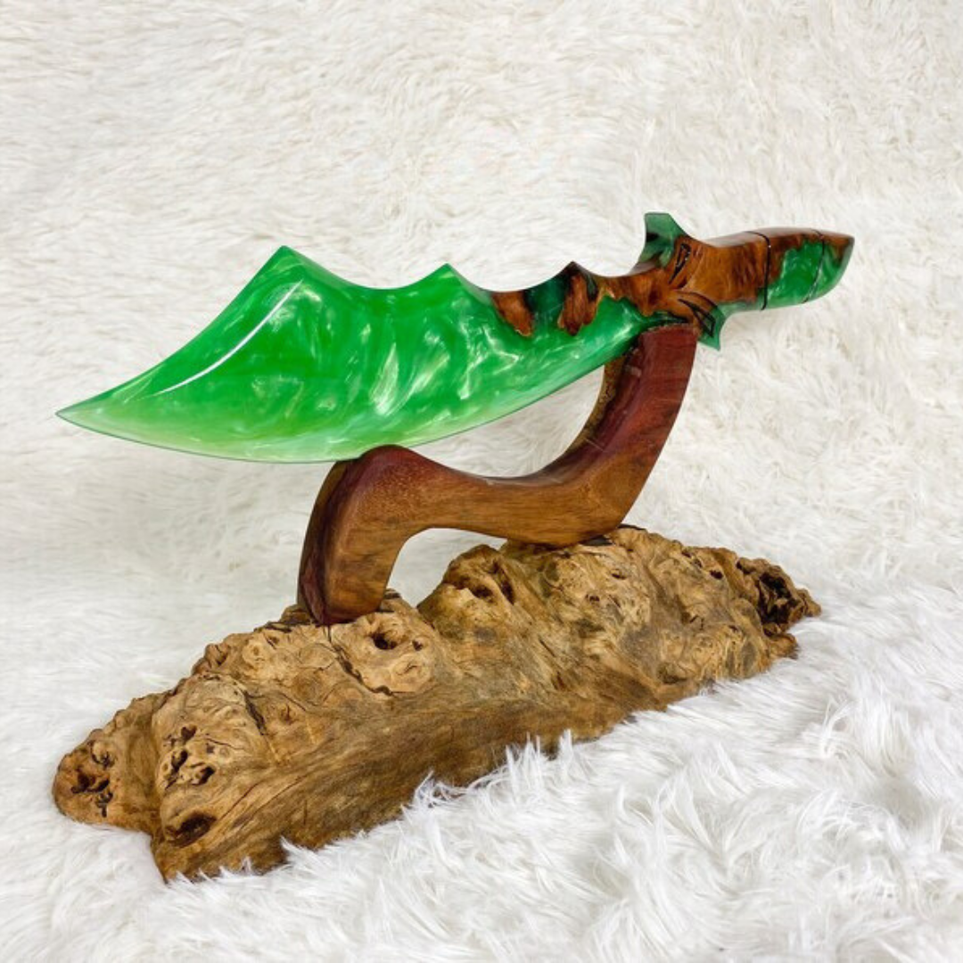 Mystic Edge Resin Wood Daggers