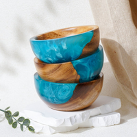 Multi Color Epoxy Dip Bowls thumbnail