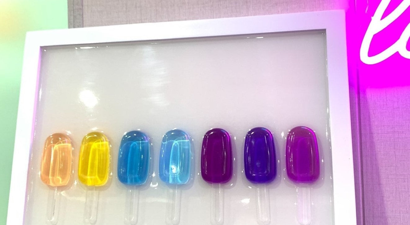 Epoxy Popsicle Wall Art
