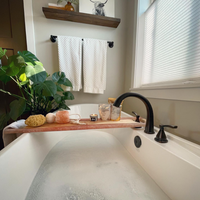 Epoxy and Wood Bathtub  Tray thumbnail