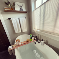 Epoxy and Wood Bathtub  Tray thumbnail