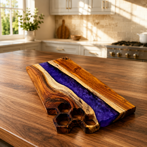 Epoxy Resin Charcuterie Board