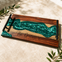 Live Edge Epoxy Charcuterie  Board thumbnail