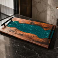Olive Wood Epoxy Serving Tray thumbnail