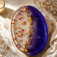 Petal Preserved Resin Soap Dish thumbnail