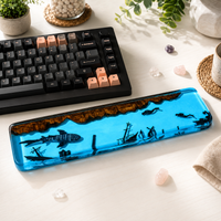 Whale Shark Epoxy Keyboard Wrist Rest thumbnail