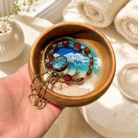 Ocean Dream Resin Wood Bowl thumbnail
