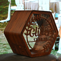 Wedding Wooden Card Box thumbnail